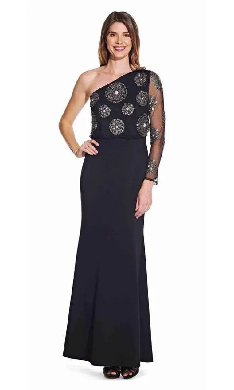 Adrianna Papell AP1E206525 Long Formal Beaded Dress