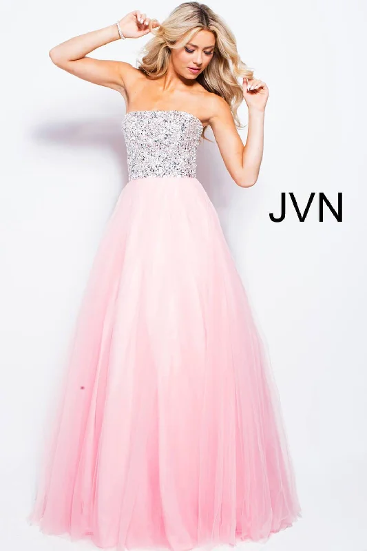 Jovani 52131 Prom Long Formal Strapless Ball Gown