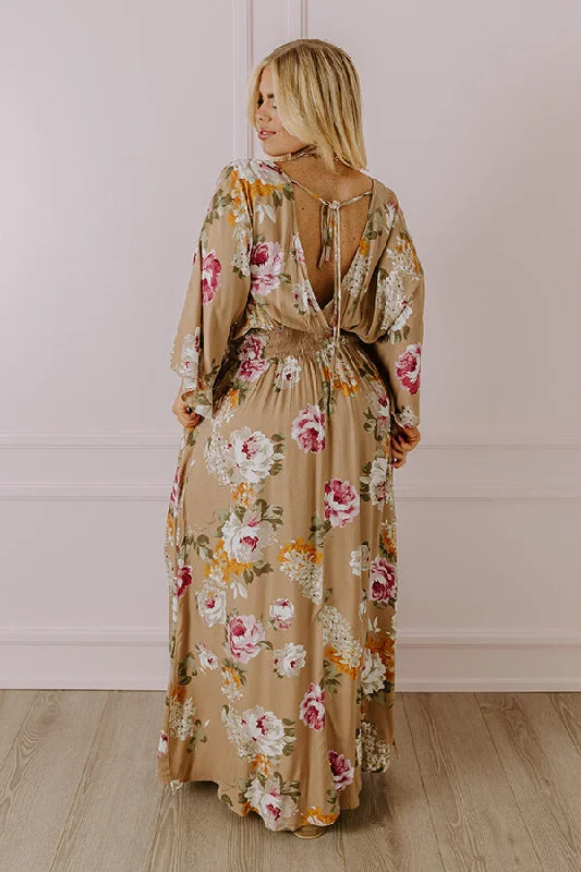 Change It Up Floral Maxi Curves