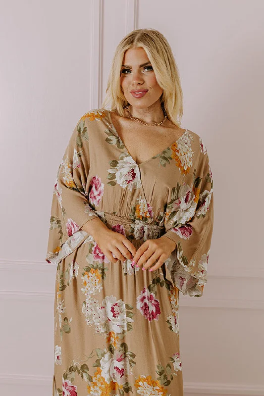 Change It Up Floral Maxi Curves