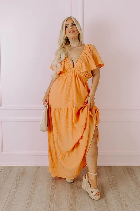 On The PR List Maxi in Orange Curves