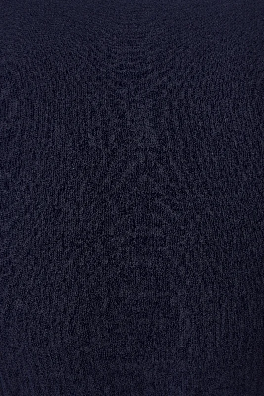 Taree Dress In Navy Cotton