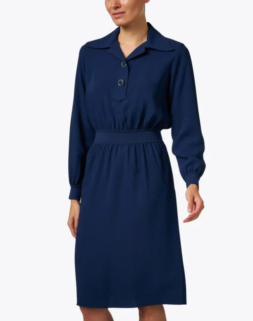 Blue Polo Dress