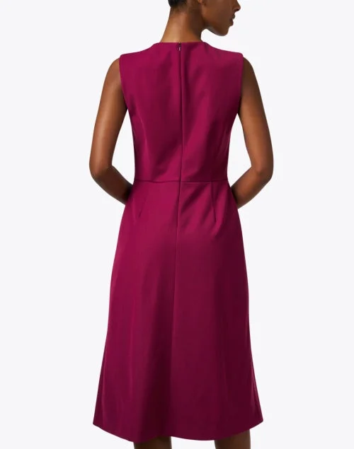 Fuchsia Fit and Flare Dress