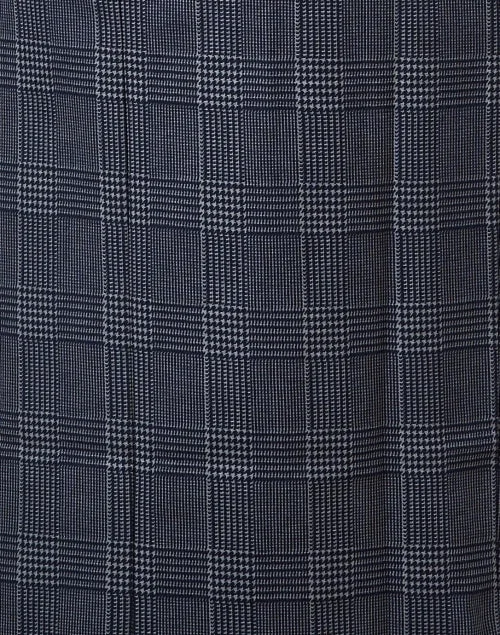 Ombrosa Navy Plaid Dress