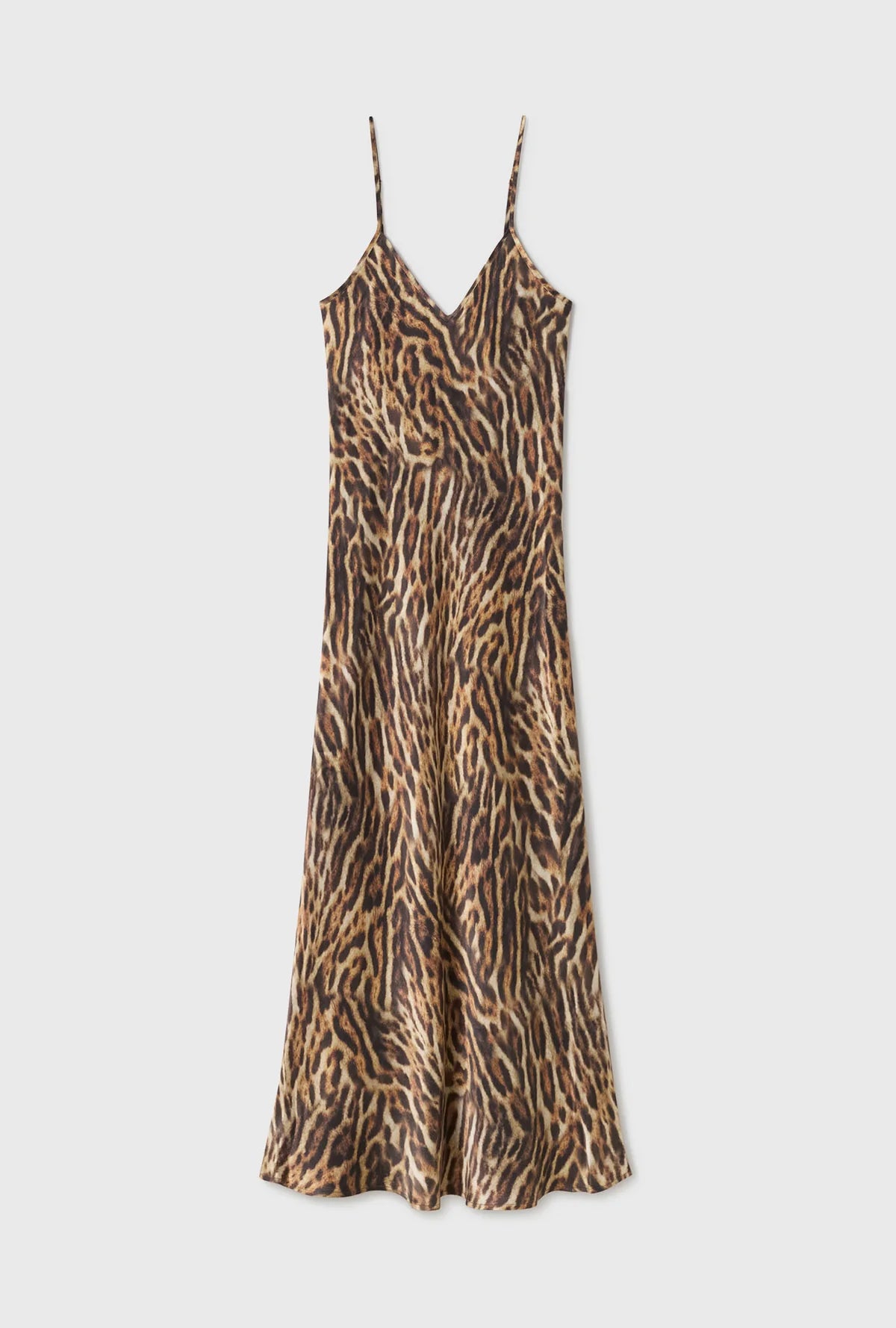 90S SLIP DRESS LEOPARD