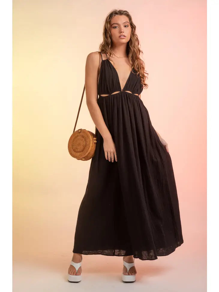 Cutout Maxi Dress