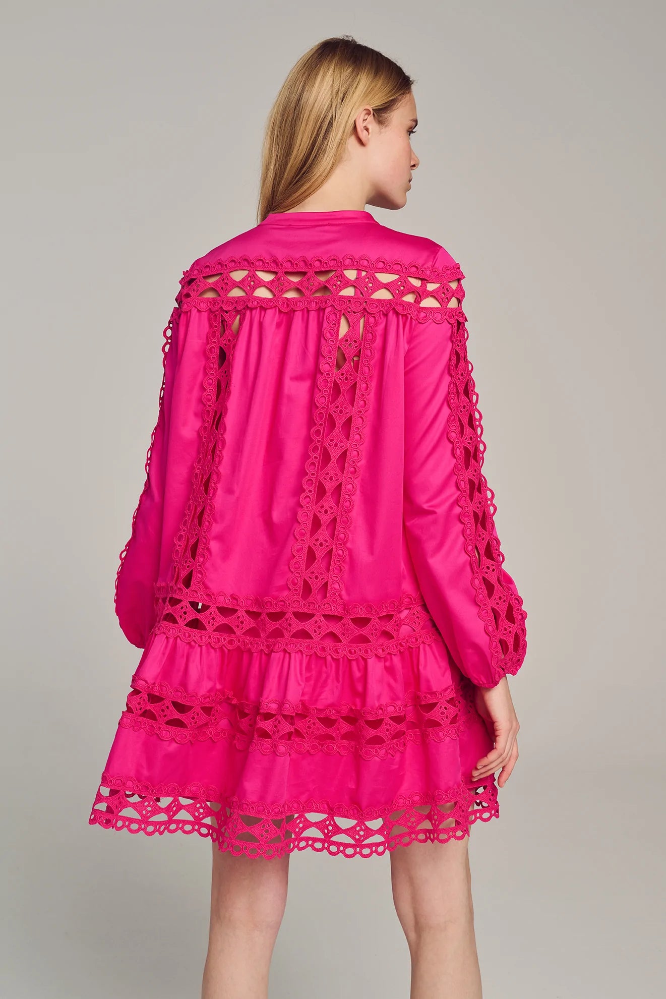 Ithaki Dress- Fushia