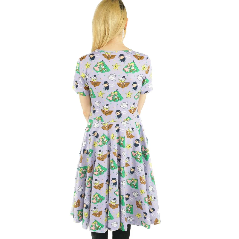 Nursery Rhymes Full Twirl Dress [FINAL SALE]