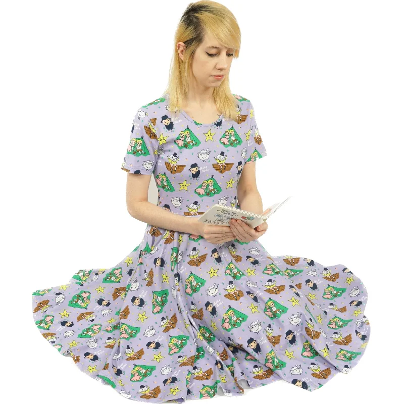 Nursery Rhymes Full Twirl Dress [FINAL SALE]