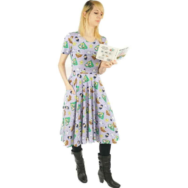 Nursery Rhymes Full Twirl Dress [FINAL SALE]