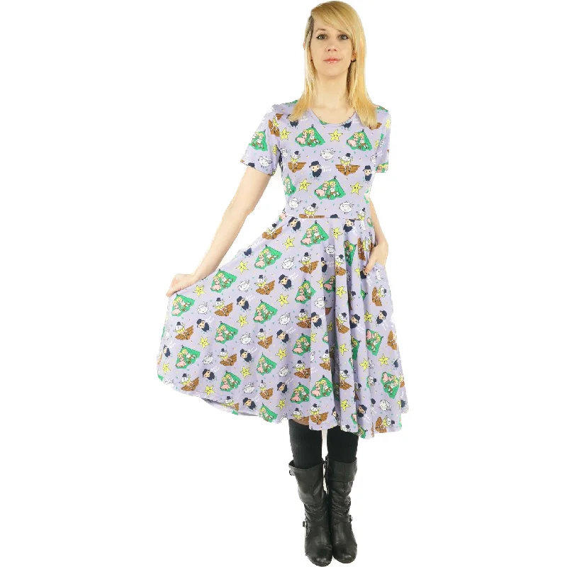 Nursery Rhymes Full Twirl Dress [FINAL SALE]