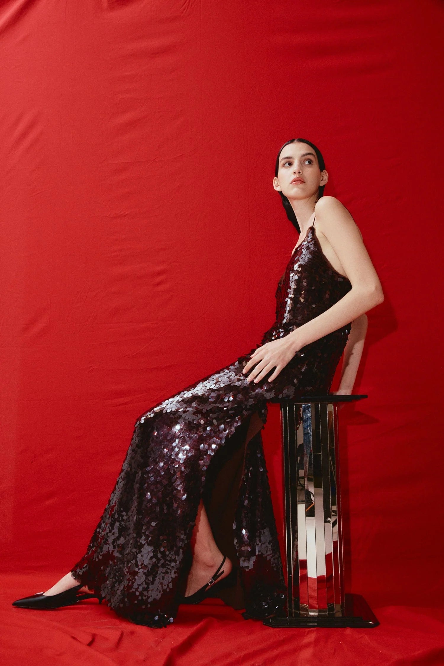 GEANIE SEQUIN GOWN