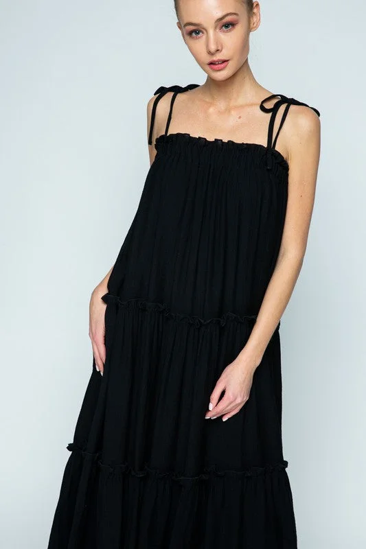 Ruffle Tiered Maxi Dress