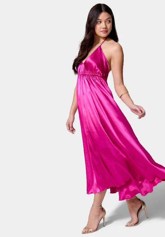 Satin Flow Dress