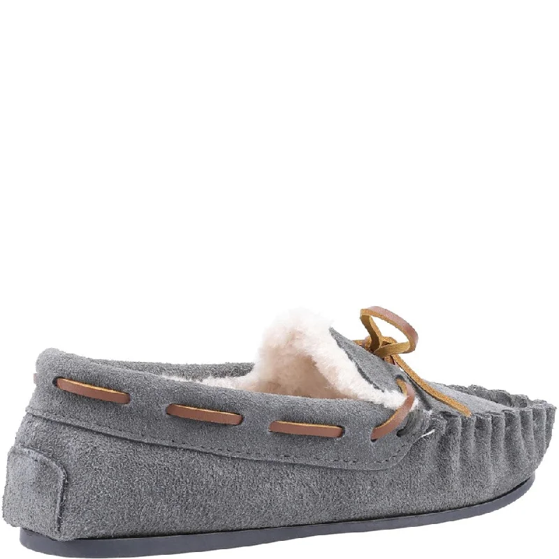 Grey Addison Slippers