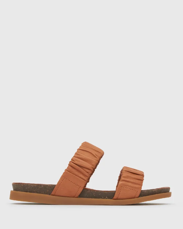 GOLLY Leather Double Band Slides