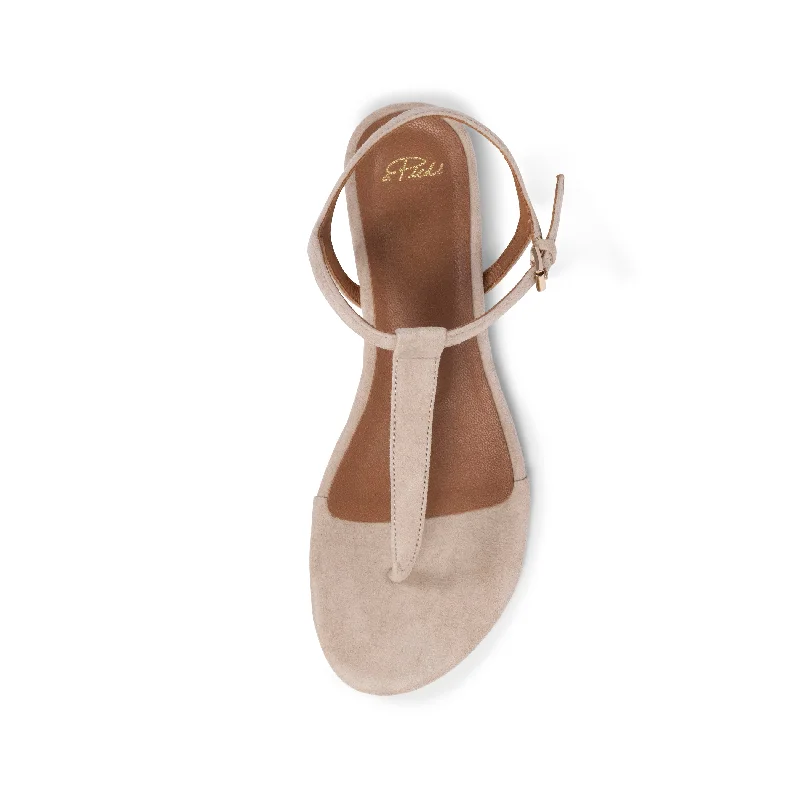 AMY | Beige Suede