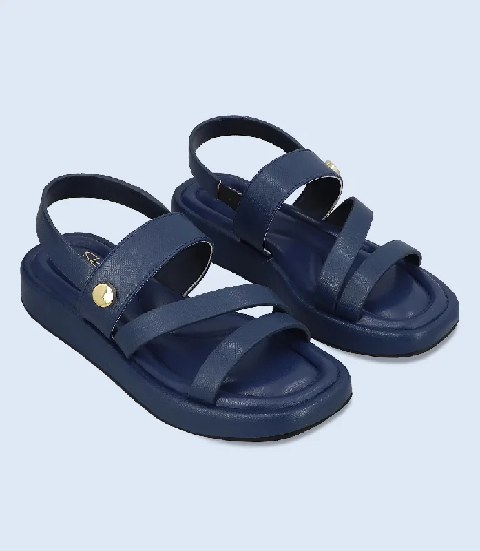 BW6308-NAVY-Women Comfort Sandal