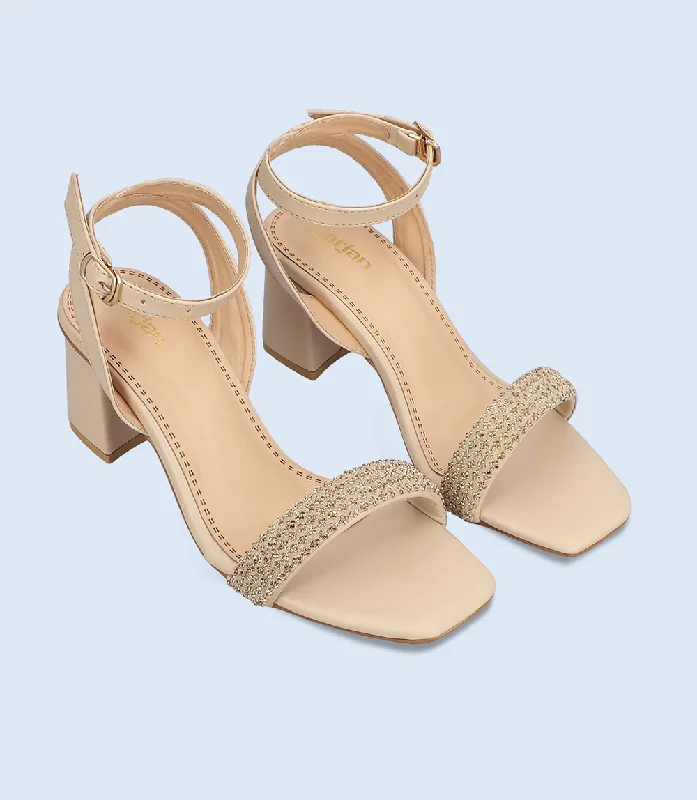 BW9648-IVORY-Women Sandal Heel