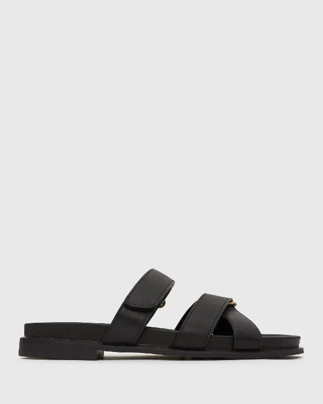 PRE-ORDER ENZO Leather Casual Slides