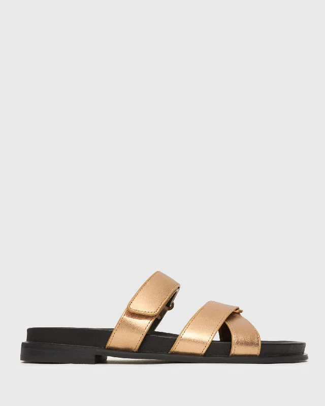 PRE-ORDER ENZO Leather Casual Slides