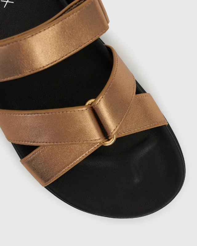 PRE-ORDER ENZO Leather Casual Slides