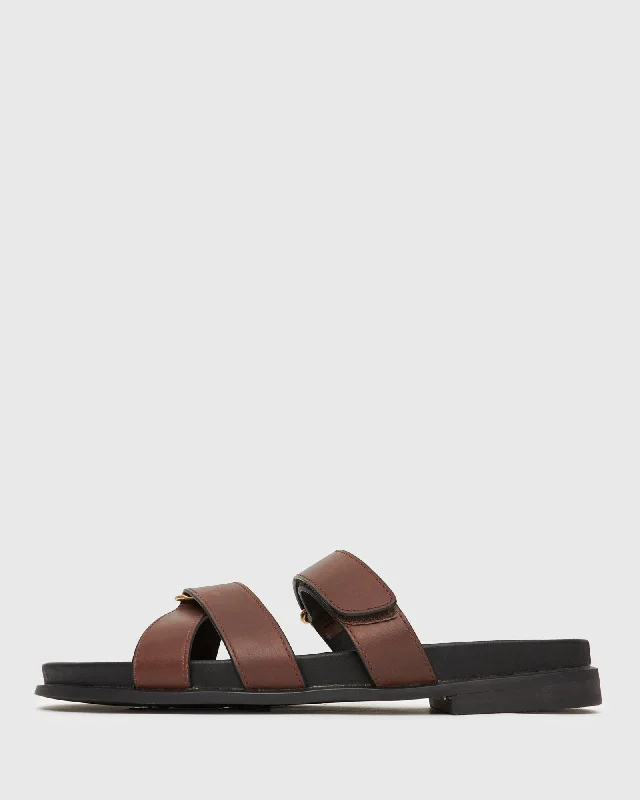 PRE-ORDER ENZO Leather Casual Slides