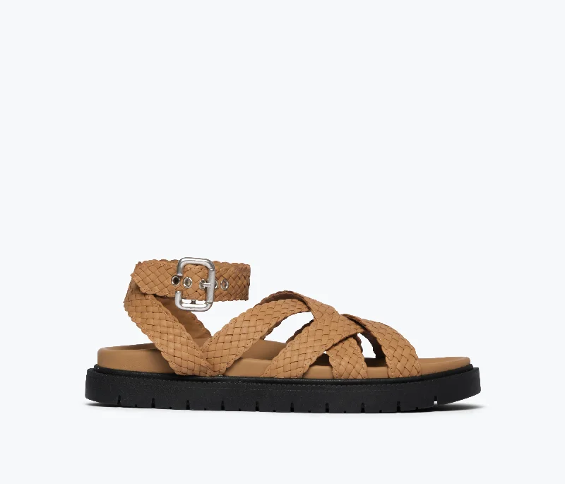 GLEN WOVEN FOOTBED SANDAL