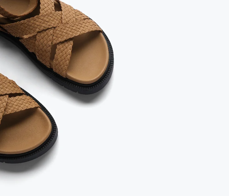 GLEN WOVEN FOOTBED SANDAL