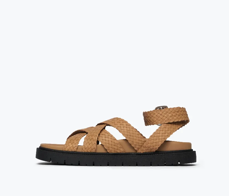 GLEN WOVEN FOOTBED SANDAL