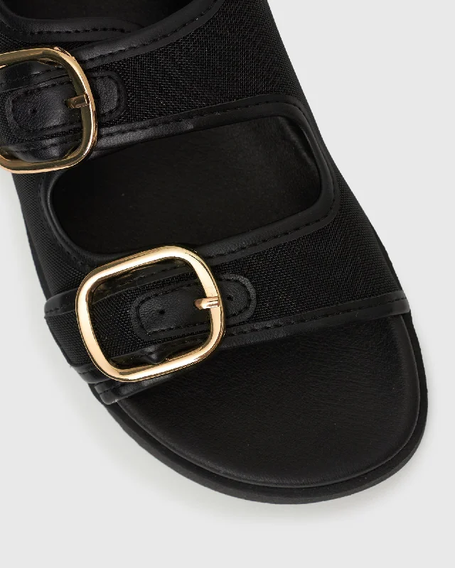 PRE-ORDER MARIGOLD Buckle Footbed Sandals