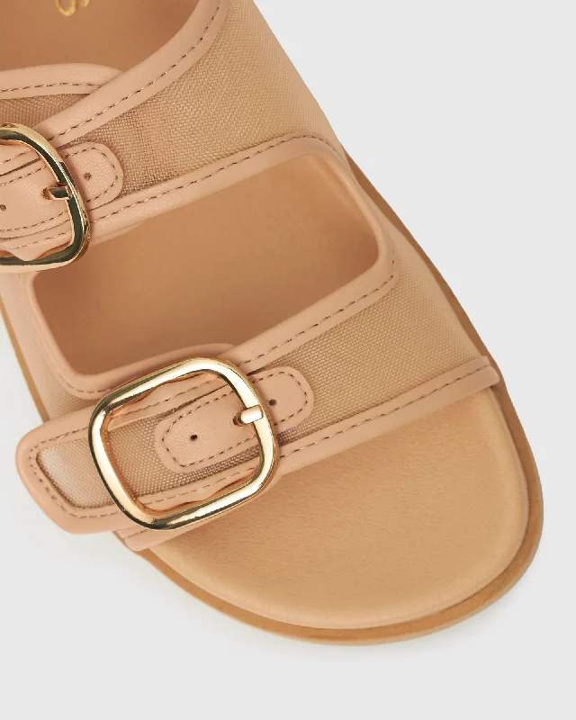 PRE-ORDER MARIGOLD Buckle Footbed Sandals