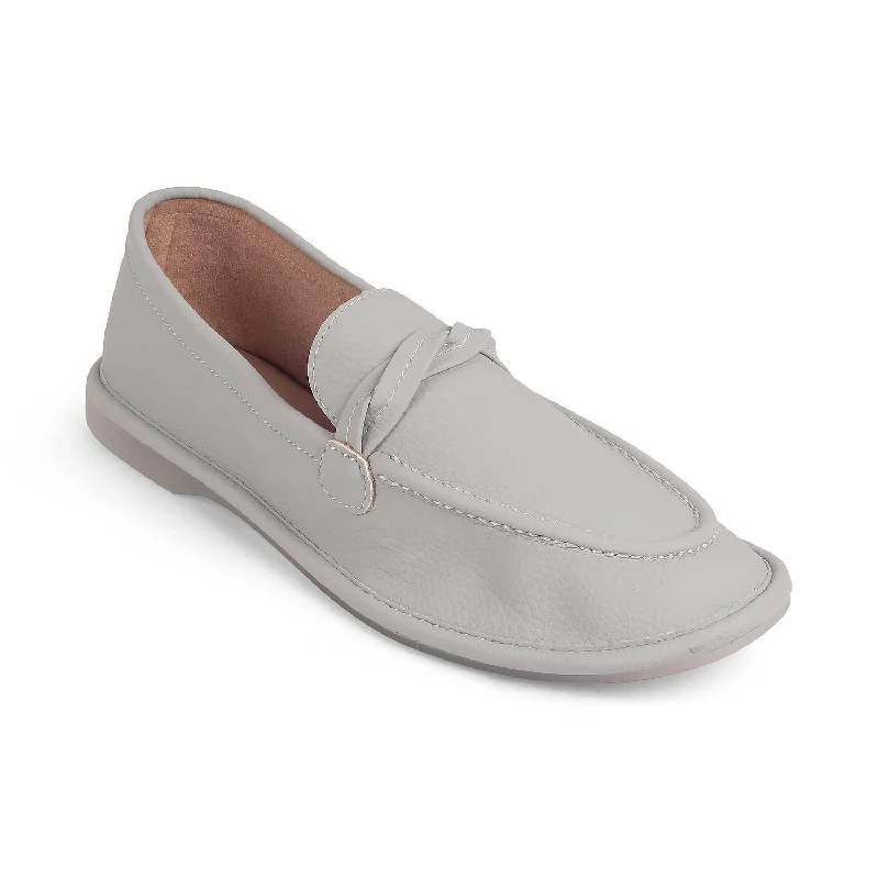 Tresmode Yorko Grey Women's Casual Loafers