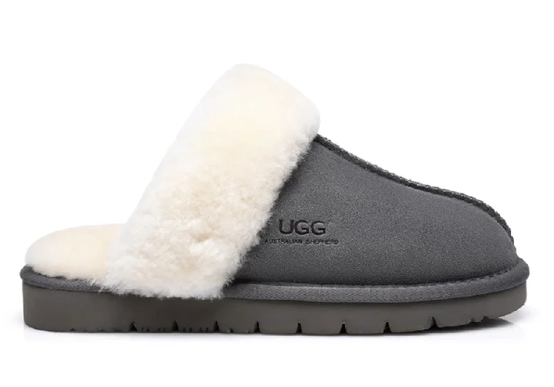 UGG Australian Shepherd Comfortable Unisex Muffin Scuff Slippers