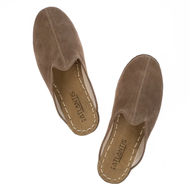 Women's Beige Slippers