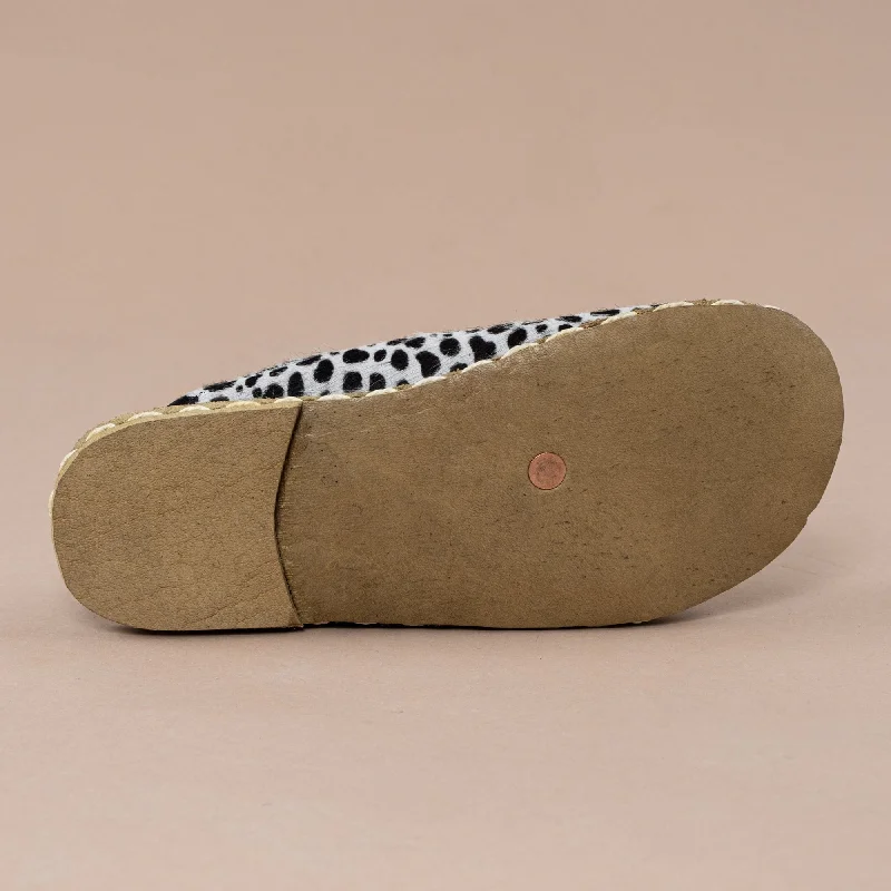 Women's Polka Dots Barefoot Slippers