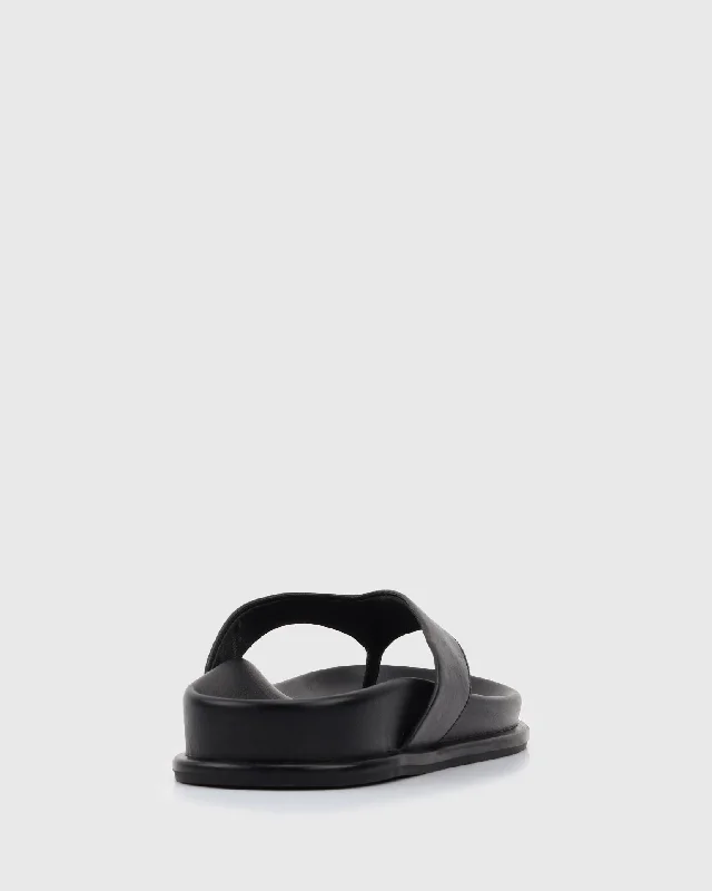 PRE-ORDER ZINC Leather Thong Sandals