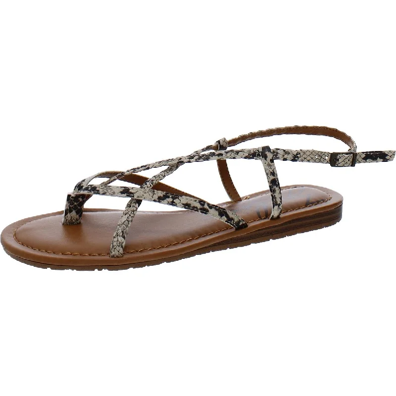 Zodiac Womens Yovana Leather Thong Flats